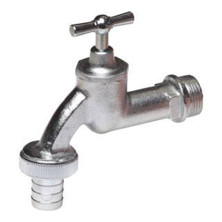 floraworld Robinet en laiton AG D 1/2Z bec 1/2Z avec bec de sortie