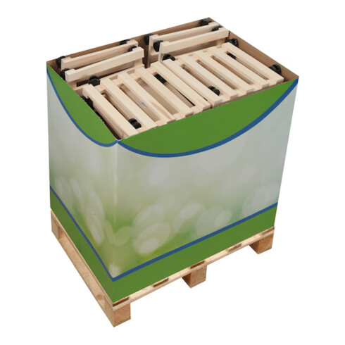 floraworld Roulettes pour plantes AthenHolz Comfort FWDisplay