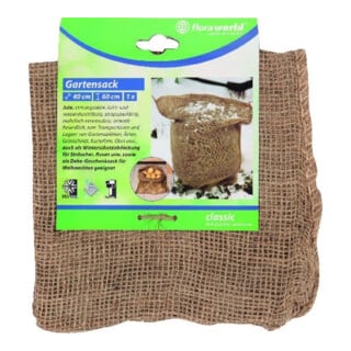 floraworld Sac en jute naturel 40x60 cm