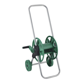 floraworld Schlauchwagen für 45m 1/2" Schlauch grün/schwarz
