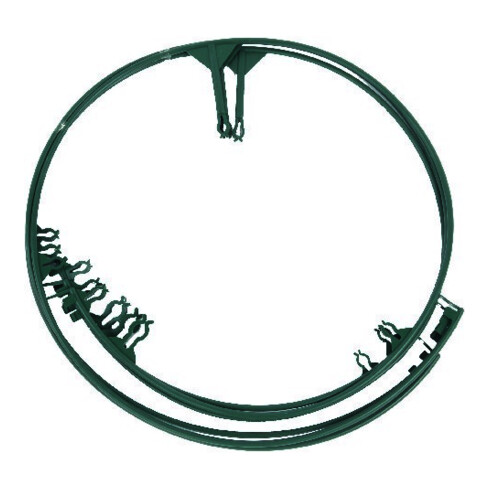 floraworld Support pour plantes vivaces lot de 3 variable 35-50 cm