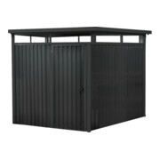 floraworld Systemhaus m. Oberlicht5 qm anthrazit204 x 245 x 2 26 cm