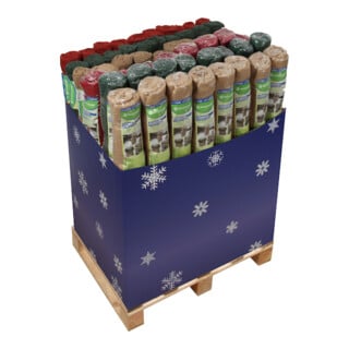 floraworld Tapis en toile de jute FWDisplay