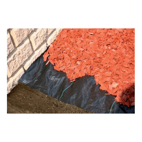 floraworld Tissu anti-mauvaises herbes 25 x 1 m, 100 g
