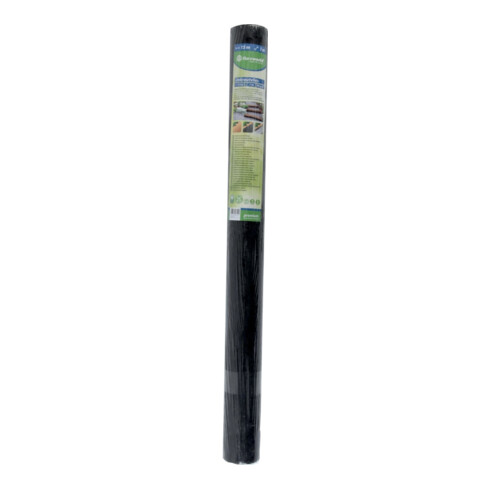 floraworld Toile anti-mauvaises herbes 1x15m 90g/m² gris foncé, rouleau
