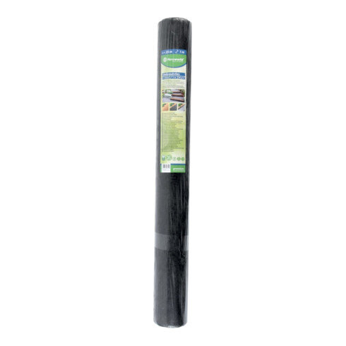 floraworld Toile anti-mauvaises herbes 1x25m 90g/m² gris foncé, rouleau
