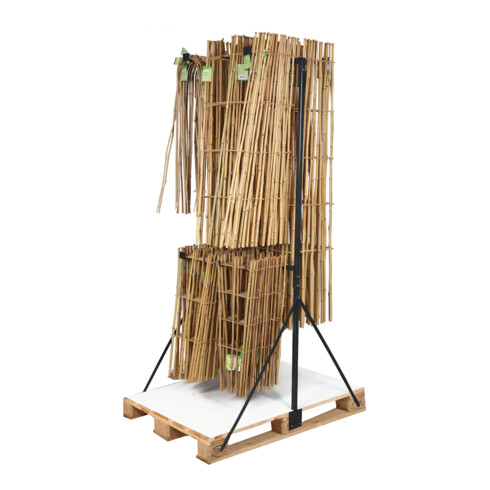 floraworld Treillis et arches en bambou pour présentation