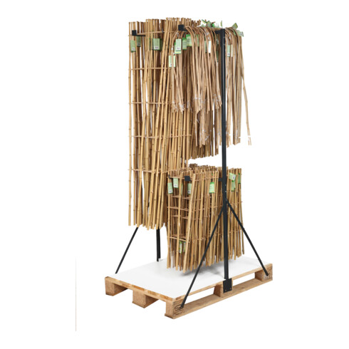 floraworld Treillis et arches en bambou pour présentation