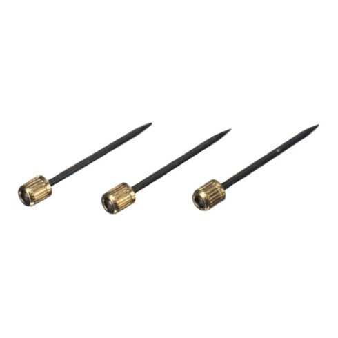 FLOREAT SF, Wand-Haken 1,Mit Zylinderkopfnadeln Einfachhaken vermessingt