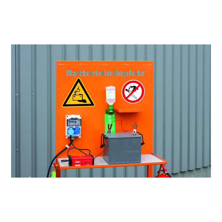 Florian Eichinger Batterie-Ladeplatz gem. GroLa BG und VdS-Infoblatt 2259, 2116.1 reinorange