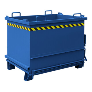 Florian Eichinger Baustoff-Container Klappboden 1500 kg 750 l enzianblau