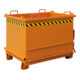 Florian Eichinger Baustoff-Container mit Klappboden 2000 kg 1000 Liter reinorange