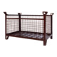Florian Eichinger Gitterbox-Stapelpalette 2000 kg 1000 x 800 x 750 mm schokoladenbraun