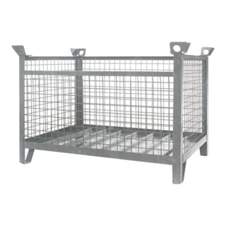 Florian Eichinger Gitterbox-Stapelpalette 2000 kg 1200 x 800 x 750 mm feuerverzinkt