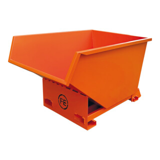 Florian Eichinger Kippbehälter 1500 kg 1000 Liter reinorange