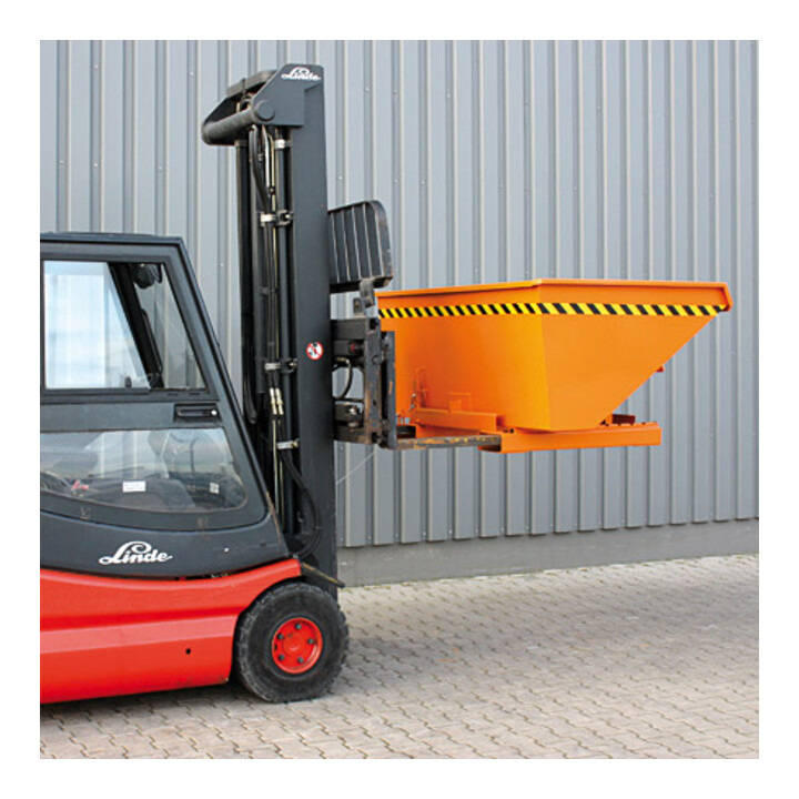 Florian Eichinger Kippbehälter 1500 kg 1500 Liter reinorange