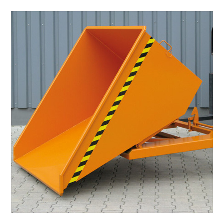 Florian Eichinger Kippbehälter 1500 kg 400 Liter reinorange