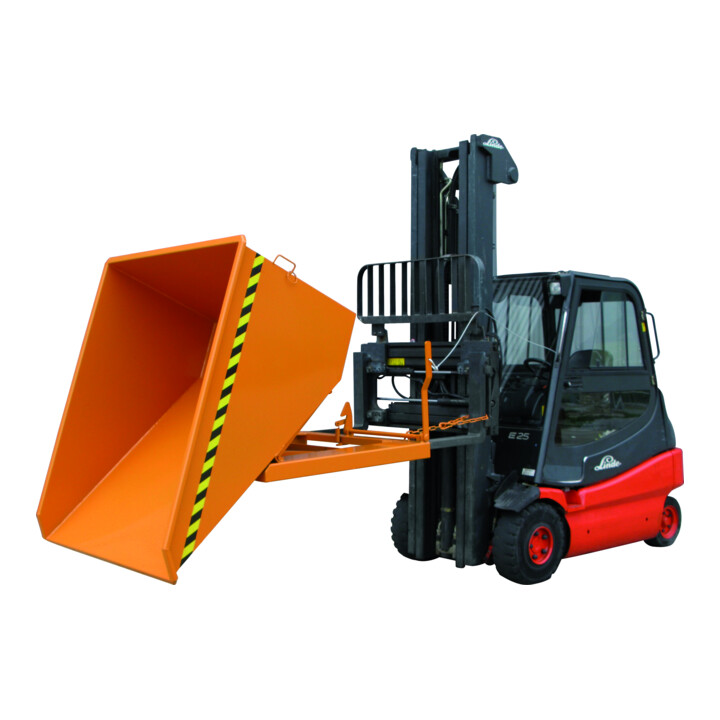 Florian Eichinger Kippbehälter 1500 kg 400 Liter reinorange