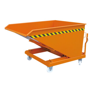 Florian Eichinger Kippbehälter 1500 kg 750 Liter reinorange