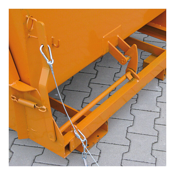 Florian Eichinger Kippbehälter 2000 kg 1000 Liter reinorange