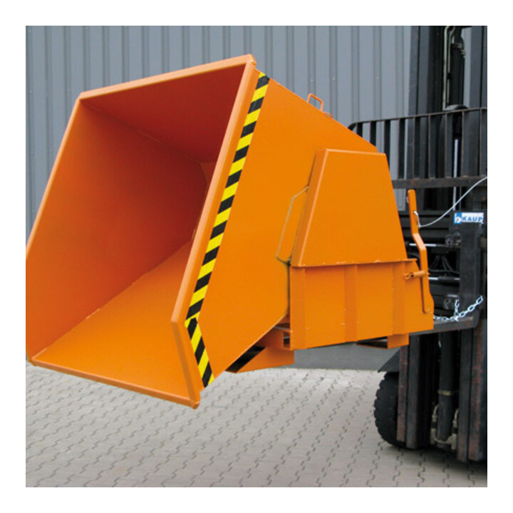 Florian Eichinger Kippbehälter 2500 kg 1250 Liter reinorange
