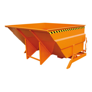Florian Eichinger Kippbehälter 2500 kg 3000 Liter reinorange