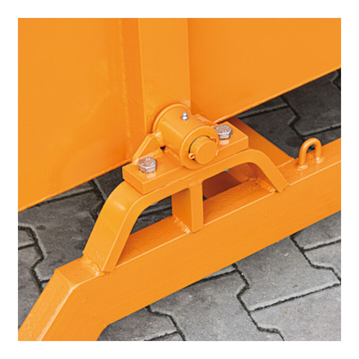 Florian Eichinger Kippbehälter 2500 kg 4000 Liter reinorange