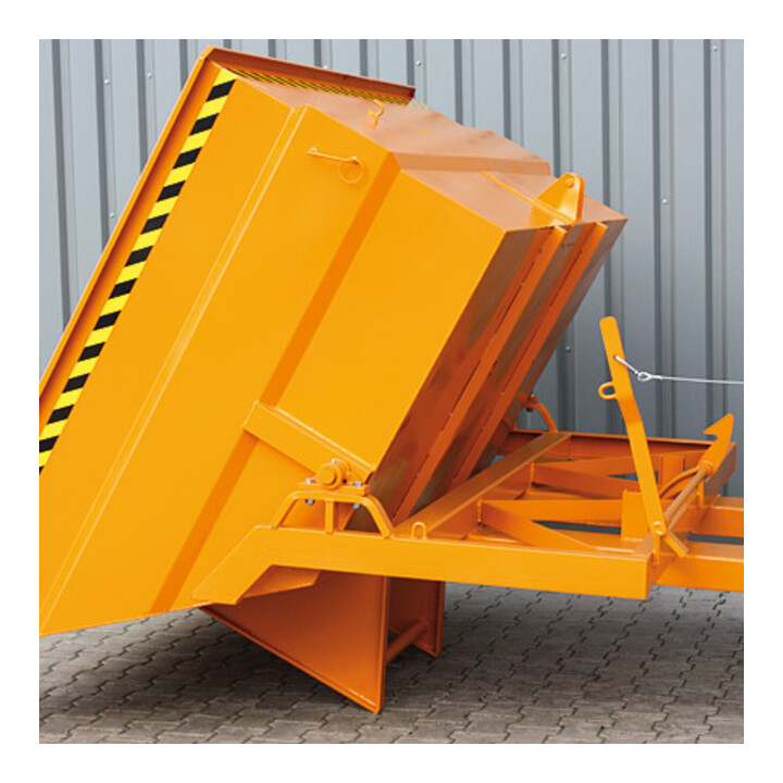 Florian Eichinger Kippbehälter 2500 kg 5000 Liter reinorange