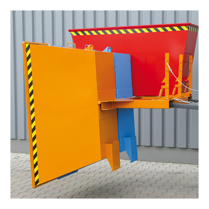 Florian Eichinger Kippbehälter Sortiersystem 3in1 3x600 Liter RAL 2004 RAL 5010 RAL 3000