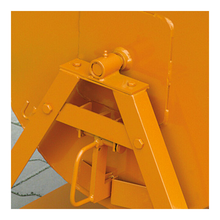 Florian Eichinger Kippmulde 2-seitig kippbar 500 kg 600 Liter enzianblau