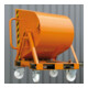 Florian Eichinger Kippmulde 2-seitig kippbar 500 kg 600 Liter enzianblau