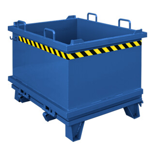 Florian Eichinger Klappbodenbehälter 1000 kg 300 Liter enzianblau