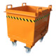 Florian Eichinger Klappbodenbehälter 1000 kg 500 Liter reinorange