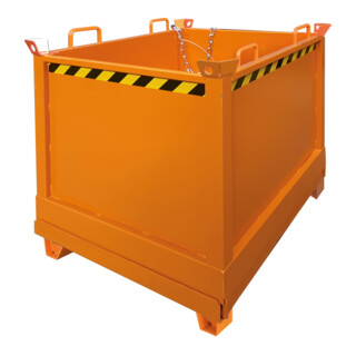 Florian Eichinger Klappbodenbehälter 1000 kg 750 Liter reinorange