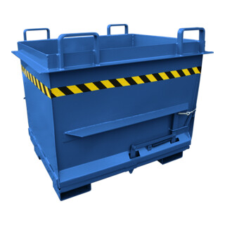 Florian Eichinger Klappbodenbehälter 2000 kg 1000 Liter enzianblau