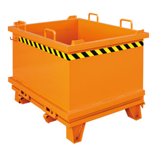Florian Eichinger Klappbodenbehälter 2000 kg 1500 Liter reinorange