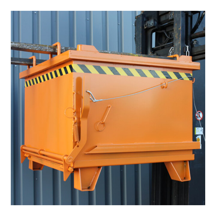 Florian Eichinger Klappbodenbehälter 2000 kg 2000 Liter reinorange