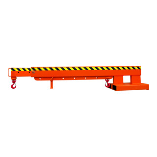 Florian Eichinger Kranarm 2500 kg teleskopierbar reinorange