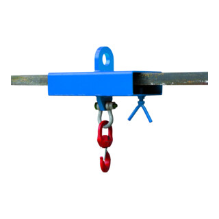 Florian Eichinger Lasthaken Stapler-Aufsatz 1000 kg enzianblau