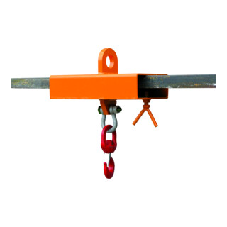 Florian Eichinger Lasthaken Stapler-Aufsatz 1000 kg reinorange