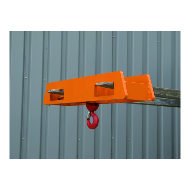 Florian Eichinger Lasthaken Stapler-Aufsatz 2500 kg reinorange