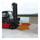 Florian Eichinger Schaufel mit Staplergabel-Durchschub 1500 kg 300 Liter enzianblau