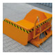 Florian Eichinger Schaufel mit Staplergabel-Durchschub 1500 kg 300 Liter reinorange