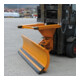 Florian Eichinger Schneepflug 2100mm enzianblau mit Niveauausgleich Einfahrtasche oben fks