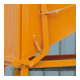 Florian Eichinger Silobehälter 1000 Liter reinorange großflächige Schüttklappe