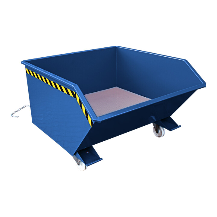 Florian Eichinger Spänebehälter 1000 kg 300 Liter enzianblau