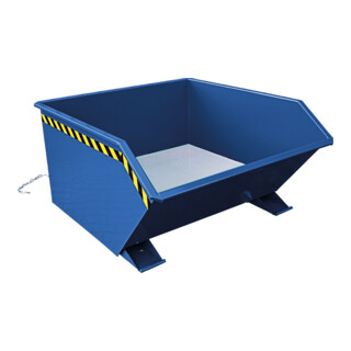 Florian Eichinger Spänebehälter 1500 kg 1000 Liter enzianblau