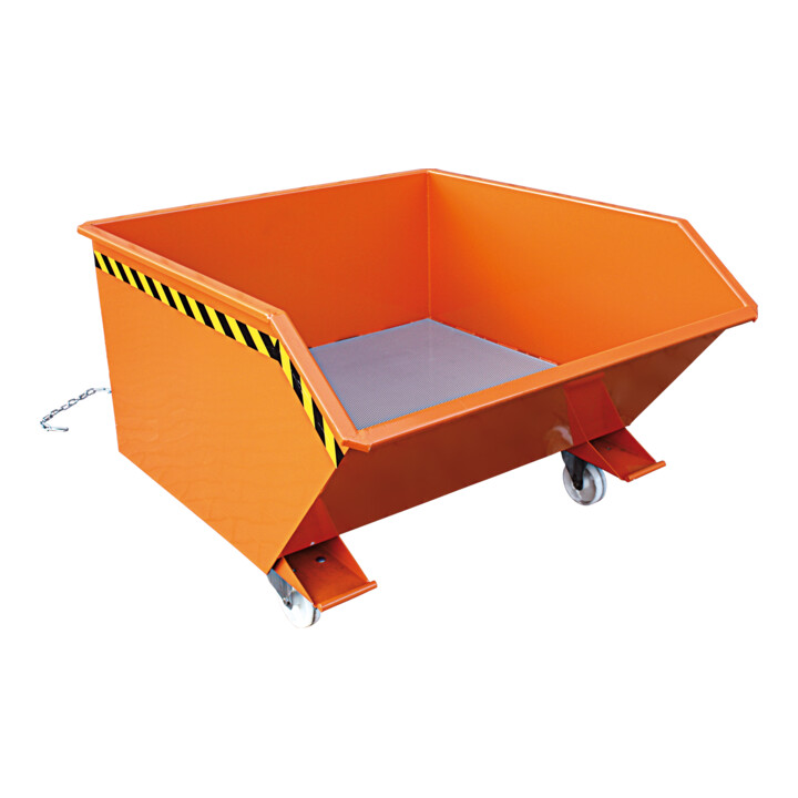 Florian Eichinger Spänebehälter 1500 kg 1500 Liter reinorange