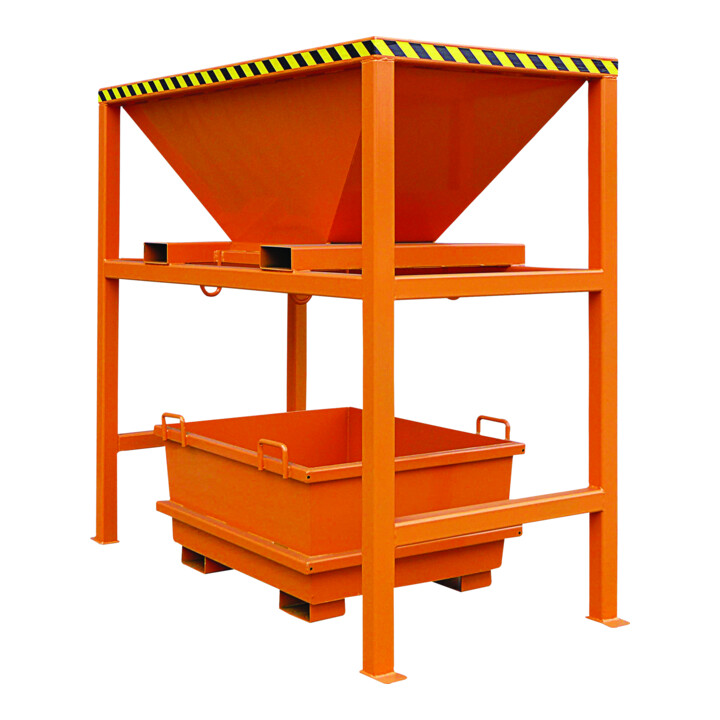 Florian Eichinger Übergabe-Silo 2057 reinorange