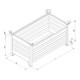 Florian Eichinger Vollwand-Stapelpalette 2000 kg 1000 x 800 x 750 mm reinorange